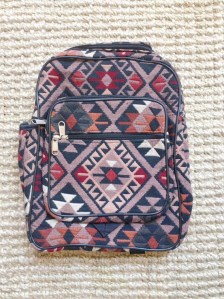 tribal backpack