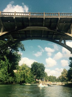 Comal river tubing