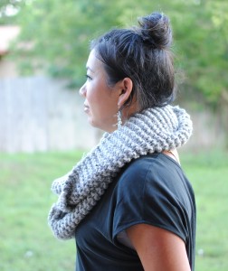 chunky hand knit infinity scarf buy 1 give 1 charity