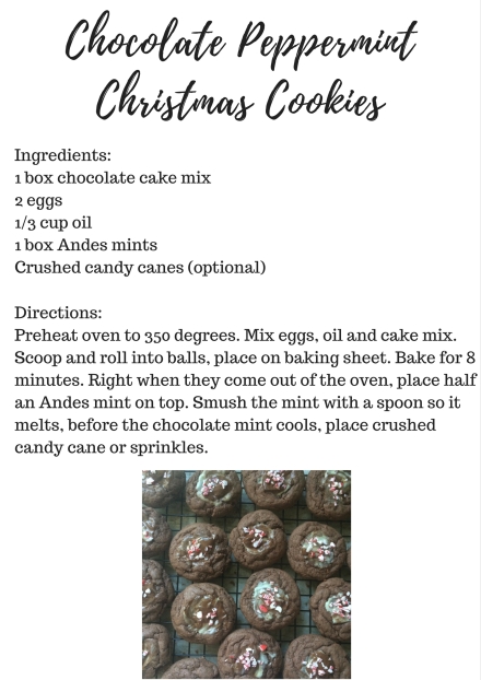 chocolate-peppermint-christmas-cookies recipe