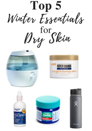 winter essentials for dry skin