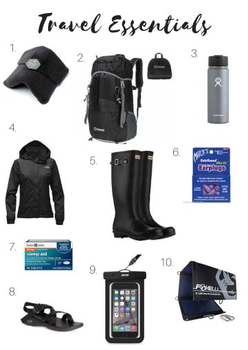 travel essentials 